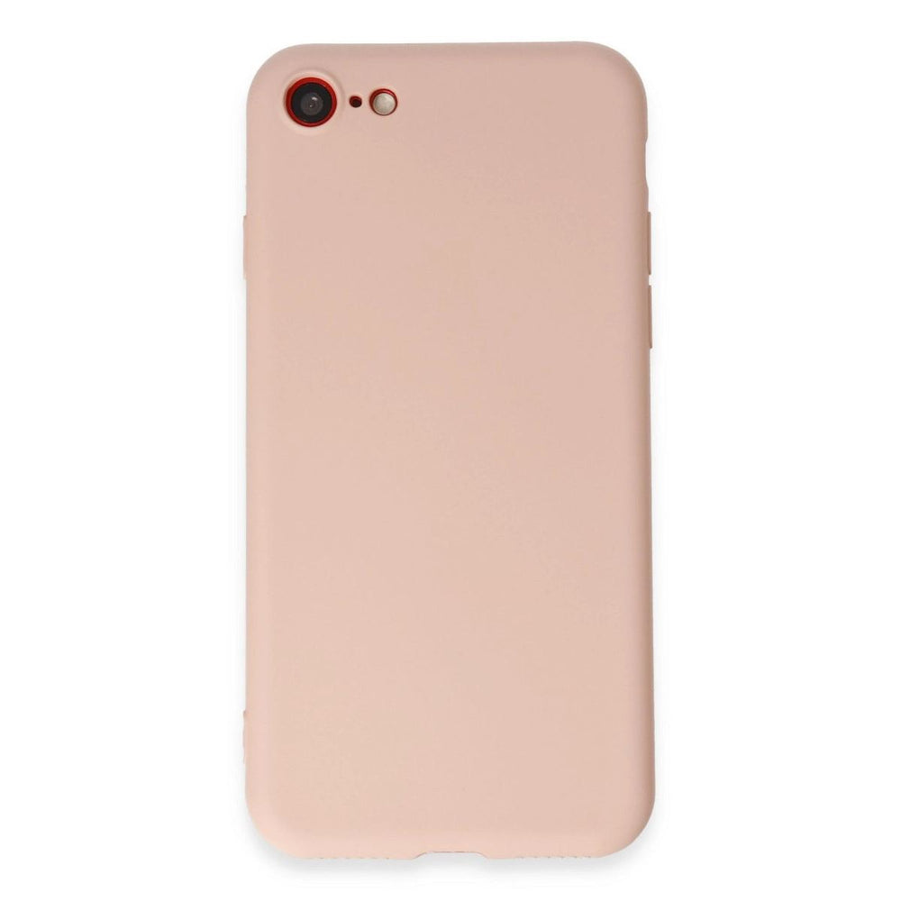 Apple İphone 7 Kılıf First Silikon - Pudra