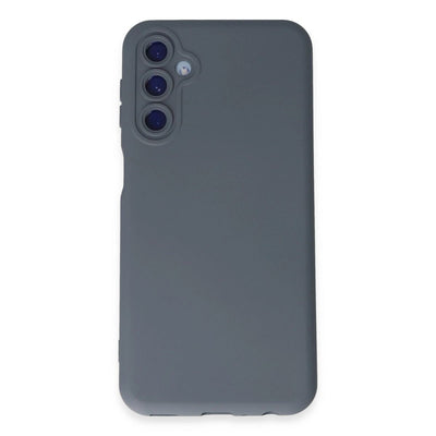Samsung Galaxy M34 5g Kılıf Nano İçi Kadife Silikon - Gri