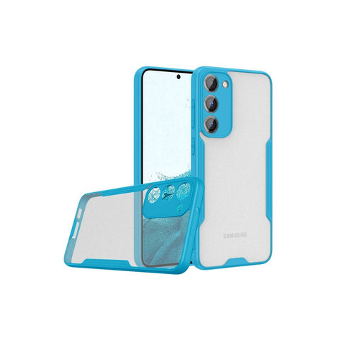 Samsung Galaxy S23 Plus Kılıf Platin Silikon - Mavi