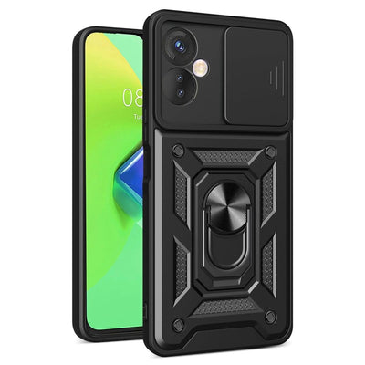 İnfinix Hot 30 4g Kılıf Pars Lens Yüzüklü Silikon