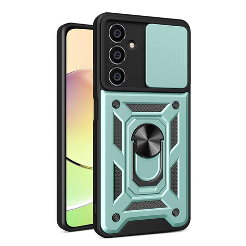 Samsung Galaxy A35 5g Kılıf Pars Lens Yüzüklü Silikon