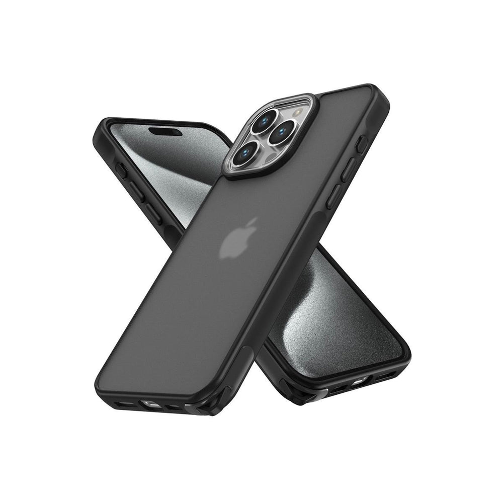 Apple İphone 15 Pro Max Kılıf Elegant Kapak - Siyah