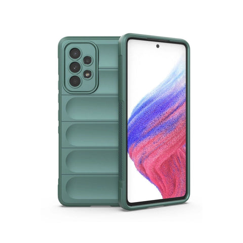 Samsung Galaxy A53 5g Kılıf Optimum Silikon - Koyu Yeşil