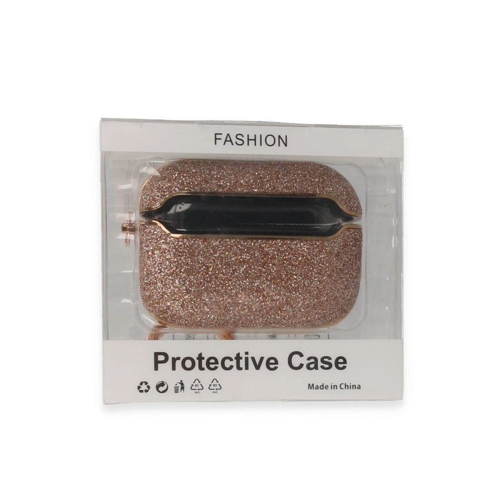 Apple Airpods Pro (1.nesil) Spell Simli Kılıf - Rose Gold