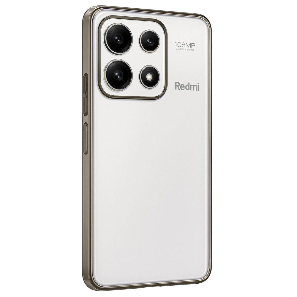 Xiaomi Poco X6 Pro Kılıf Razer Lensli Silikon - Gold