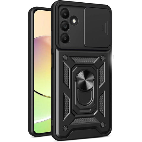 Samsung Galaxy M15 Kılıf Pars Lens Yüzüklü Silikon