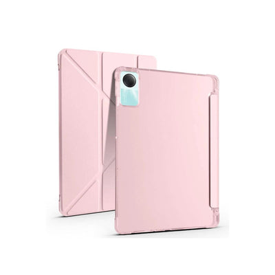 Xiaomi Redmi Pad Se 4g Kılıf Kalemlikli Mars Tablet Kılıfı - Rose Gold