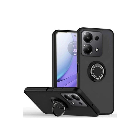 Xiaomi Redmi Note 13 Pro 5g Kılıf Montreal Yüzüklü Silikon Kapak