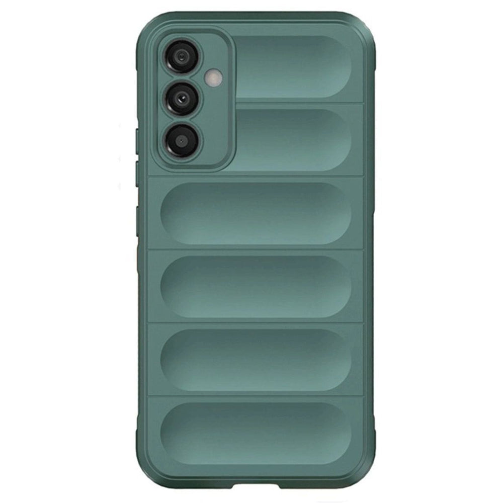 Samsung A56 Kılıf Optimum Silikon - Koyu Yeşil