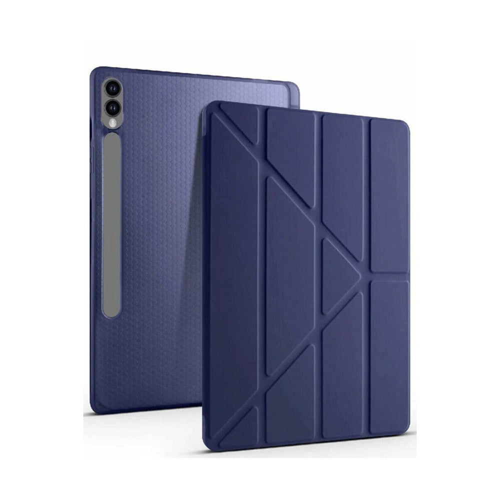 Samsung Galaxy X510 Tab S9 Fe 11 Kılıf Kalemlikli Mars Tablet Kılıfı - Lacivert