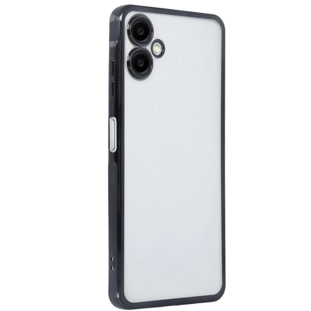Samsung Galaxy A06 Kılıf Razer Lensli Silikon - Siyah