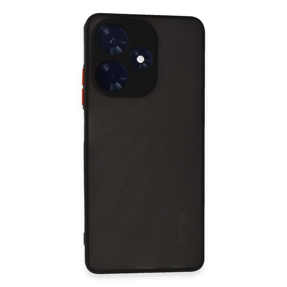 İnfinix Hot 30 4g Kılıf Montreal Silikon Kapak - Siyah
