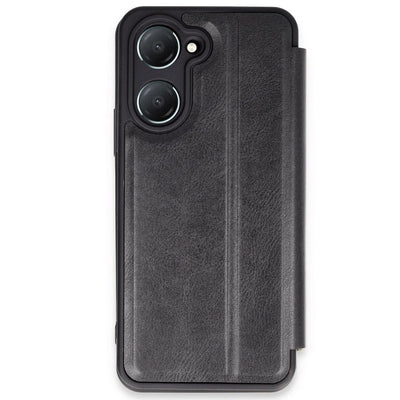 Vivo Y18 Kılıf Flip Cover - Siyah