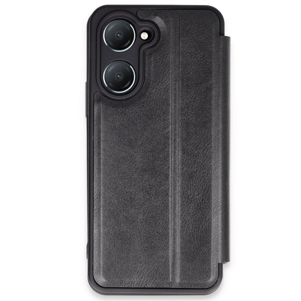 Vivo Y18 Kılıf Flip Cover - Siyah
