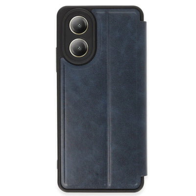 Oppo A38 Kılıf Flip Cover - Lacivert