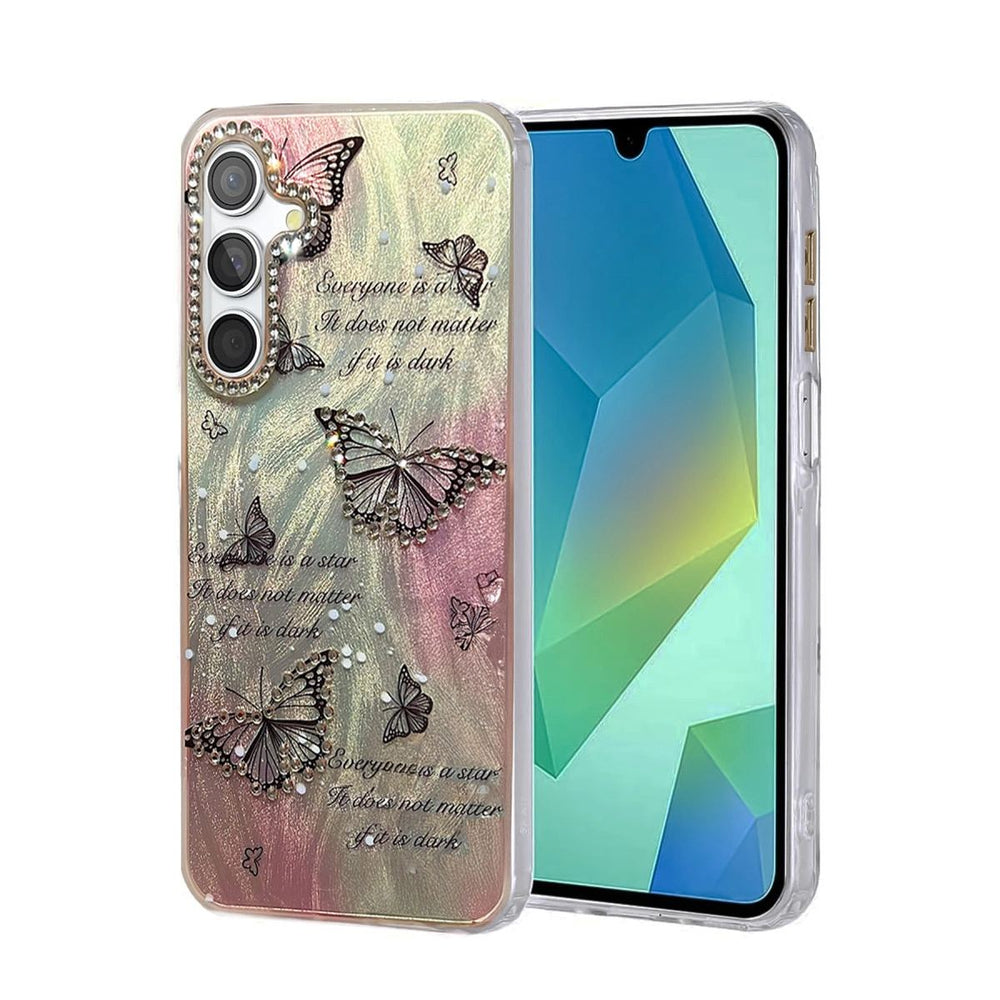 Samsung Galaxy S23 Fe Kılıf Blade Aynalı Desenli Kapak - Desen 6