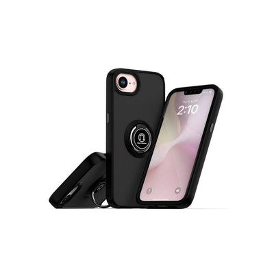 Apple İphone 16e Kılıf Montreal Yüzüklü Silikon Kapak