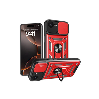 Apple İphone 16e Kılıf Pars Lens Yüzüklü Silikon
