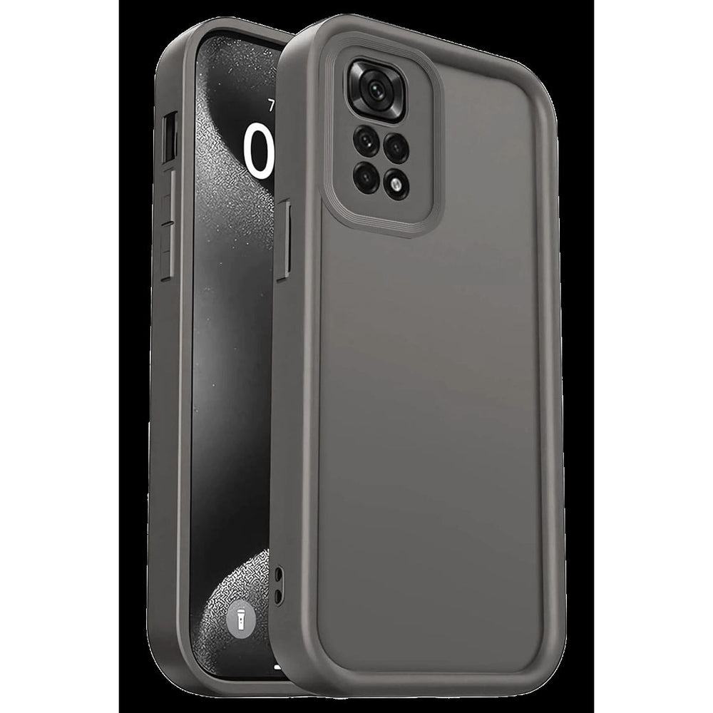 Xiaomi Redmi 10 2022 Kılıf Viera Silikon - Gri