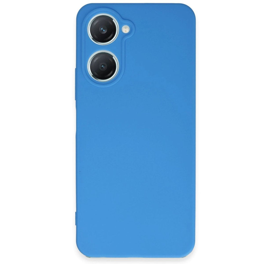 Vivo Y18 Kılıf First Silikon - Mavi