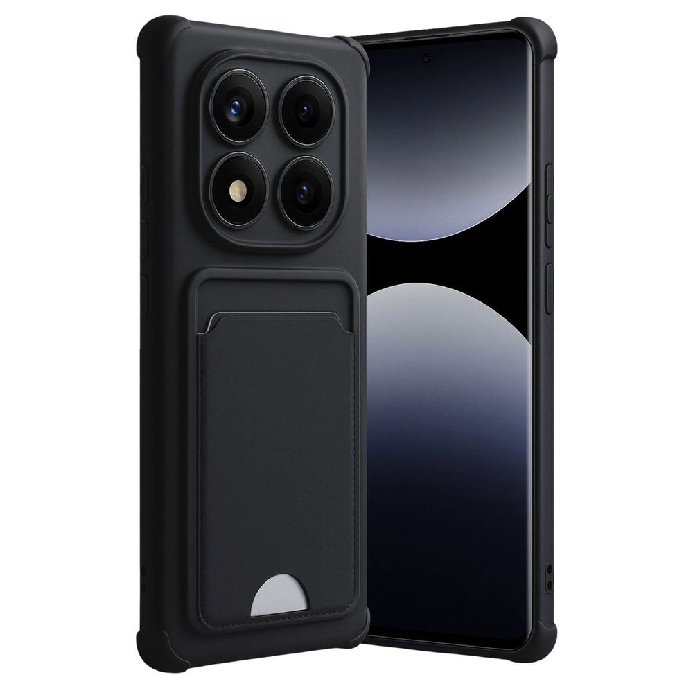 Xiaomi Redmi Note 14 Pro Plus Kelvin Kartvizitli Silikon - Siyah