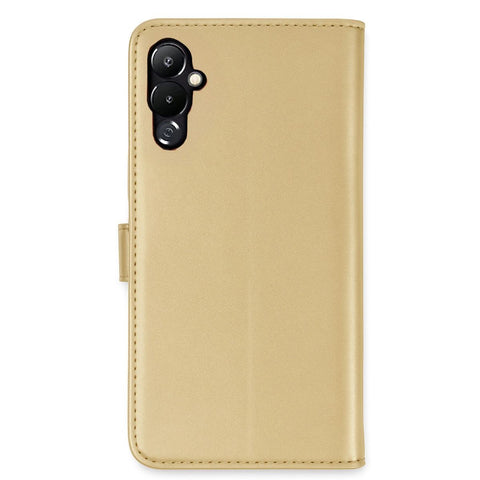 Tecno Pova 4 Kılıf Trend S Plus Kapaklı Kılıf - Gold