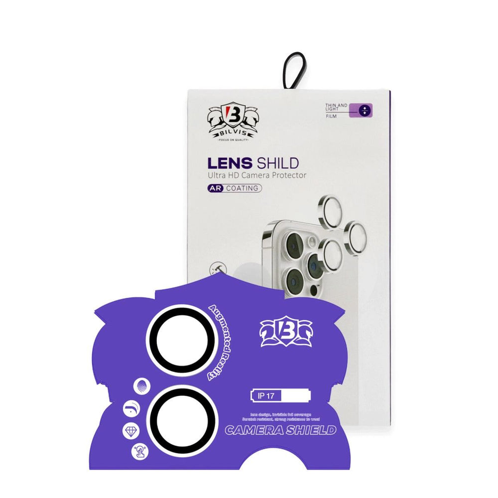 Apple İphone 17 Bilvis Titan Kamera Lens - Gümüş