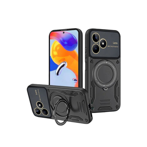 Realme C53 Kılıf Joy Lens Standlı Kapak