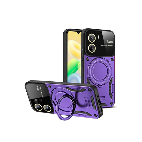 Vivo Y16 Kılıf Joy Lens Standlı Kapak