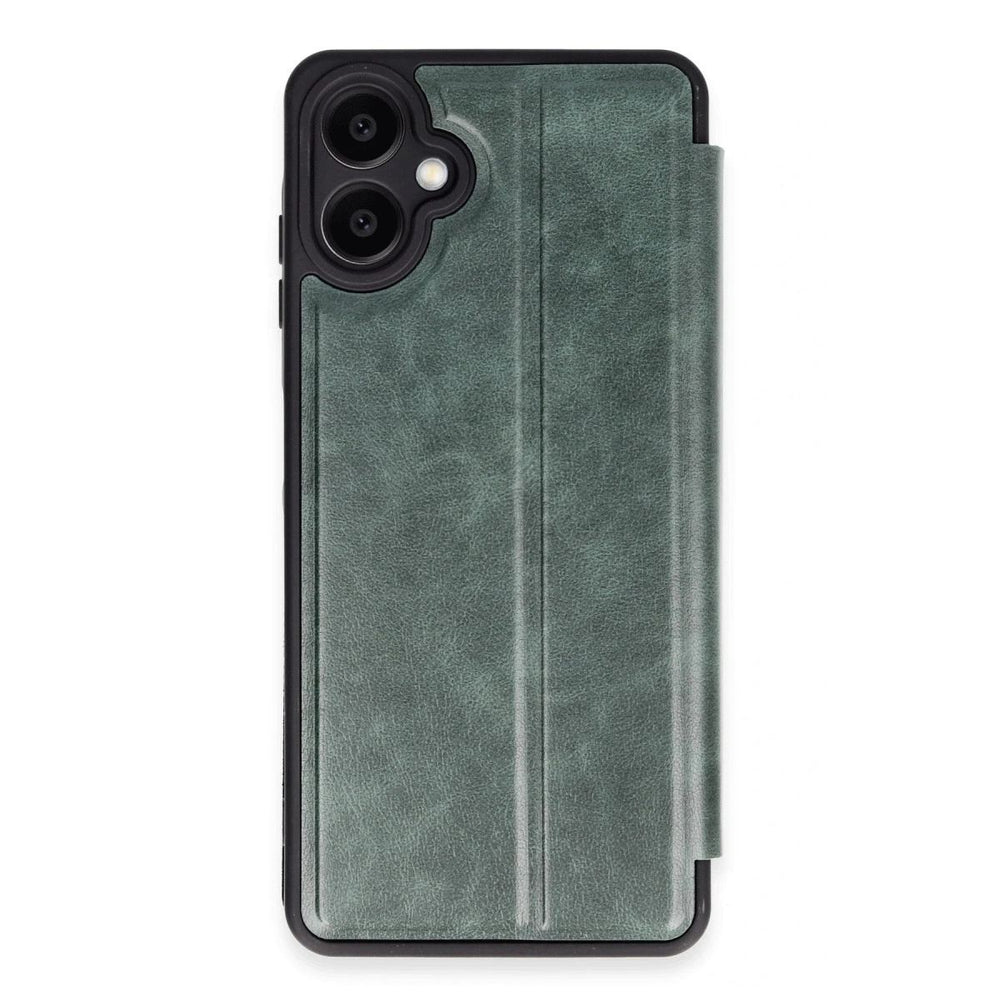 Samsung Galaxy A07 4g Flip Cover - Yeşil