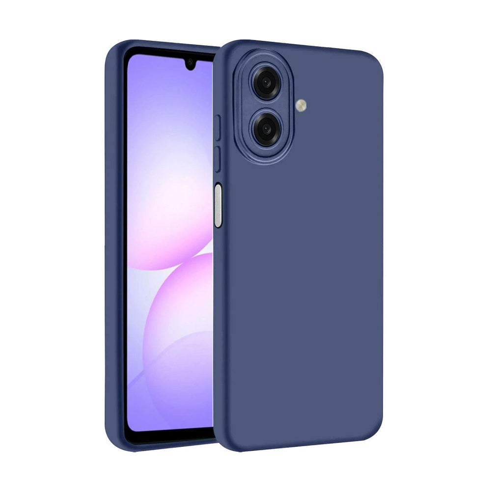 Samsung Galaxy A07 4g First Silikon - Lacivert