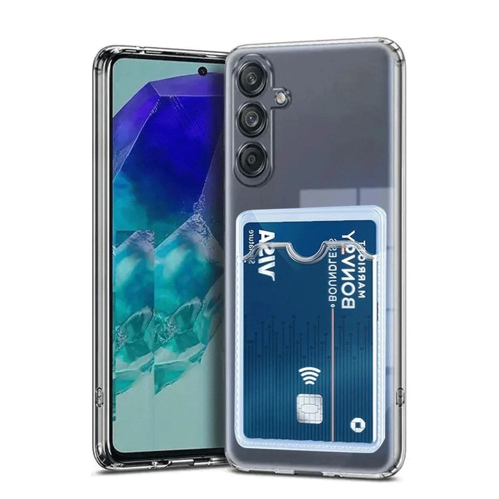 Samsung Galaxy A17 5g Kart Şeffaf Silikon - Şeffaf