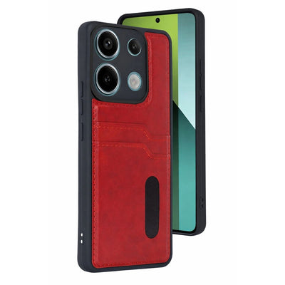 Xiaomi Redmi 15c 4g Sara Kartvizitli Deri Kılıf