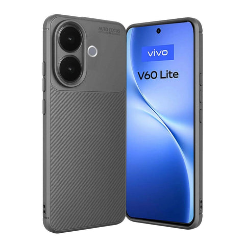 Vivo V60 Lite Auto Focus Karbon Kapak