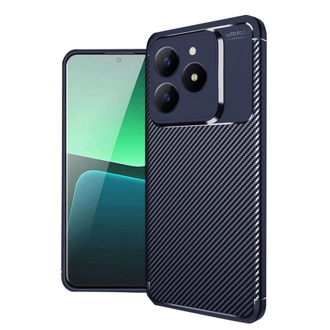 Realme C61 Kılıf Auto Focus Karbon Kapak