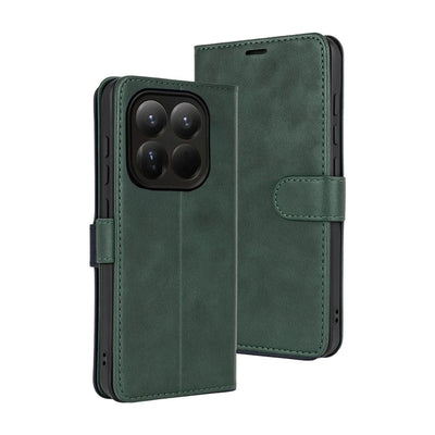 Xiaomi Mi 15t Trend S Plus Kapaklı Kılıf - Yeşil
