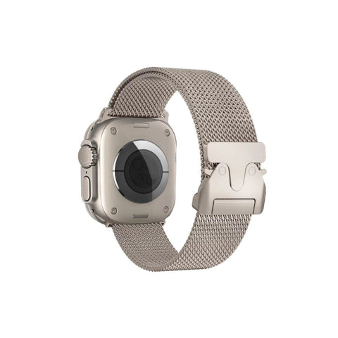Apple Watch 42mm Milano Metal Kordon - Titan Gri