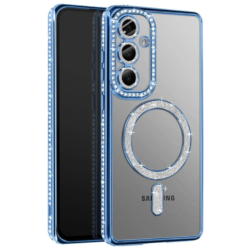 Joko Samsung Galaxy A57 5g Joke Simli Magneticsafe Kılıf - Mavi
