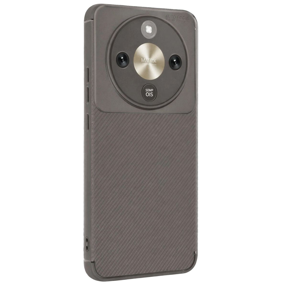 Huawei Honor Magic 8 Lite Auto Focus Karbon Kapak - Gri