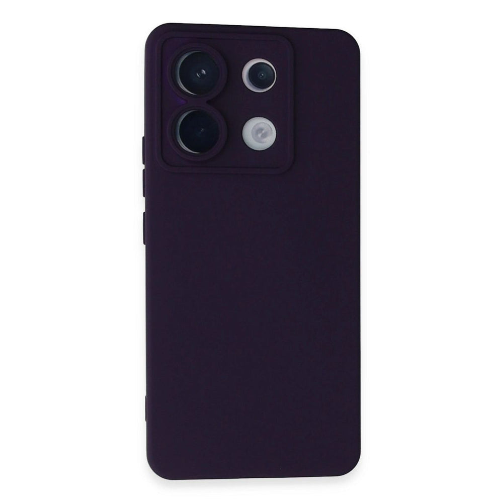Xiaomi Redmi Note 13 Pro 5g Kılıf Nano İçi Kadife Silikon - Mor