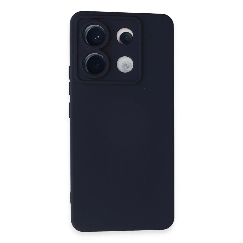 Xiaomi Redmi Note 13 Pro 5g Kılıf Nano İçi Kadife Silikon - Lacivert