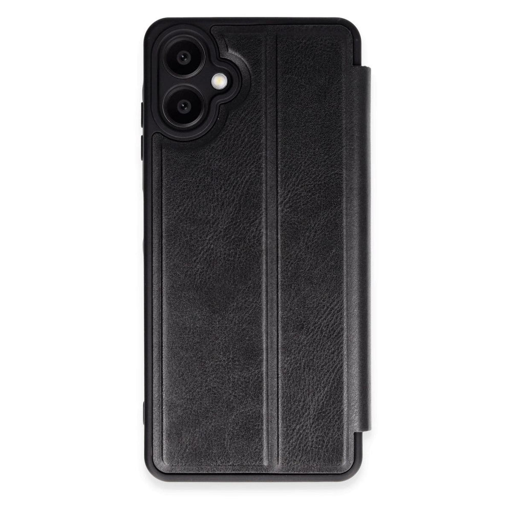 Samsung Galaxy A06 Kılıf Flip Cover - Siyah