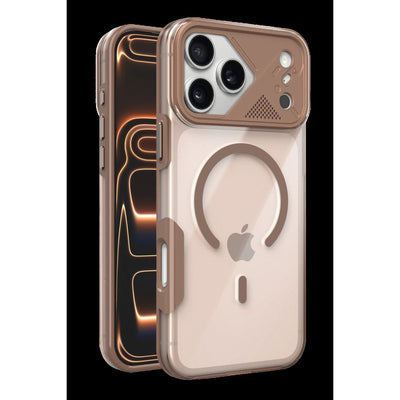 Joko Apple İphone 17 Pro Max Zinko Magsafe Kapak - Çöl Titanyum