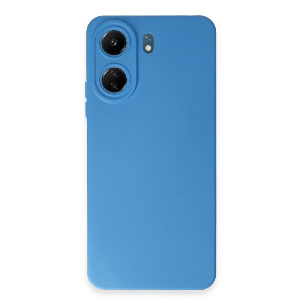 Xiaomi Redmi 13c Kılıf Nano İçi Kadife Silikon - Mavi