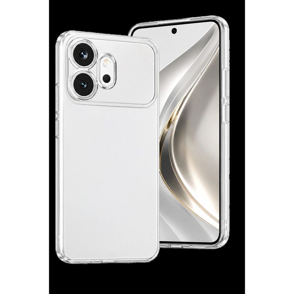 Huawei Honor 600 Lüx Şeffaf Silikon - Şeffaf