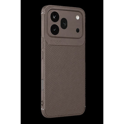 Huawei Honor 600 Pro Auto Focus Karbon Kapak - Gri