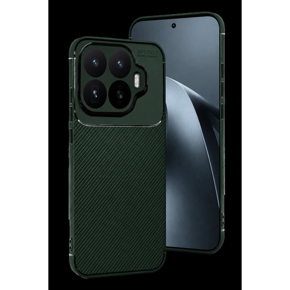 Xiaomi Mi 17t Auto Focus Karbon Kapak - Koyu Yeşil