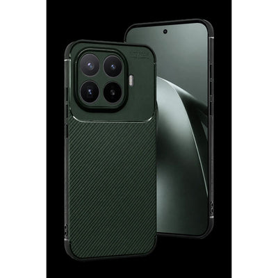 Xiaomi Mi 17t Pro Auto Focus Karbon Kapak - Koyu Yeşil