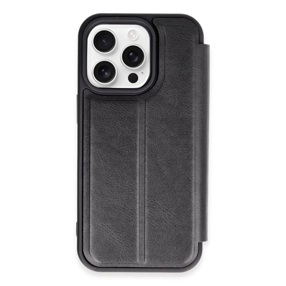 Apple İphone 14 Pro Max Kılıf Flip Cover - Siyah