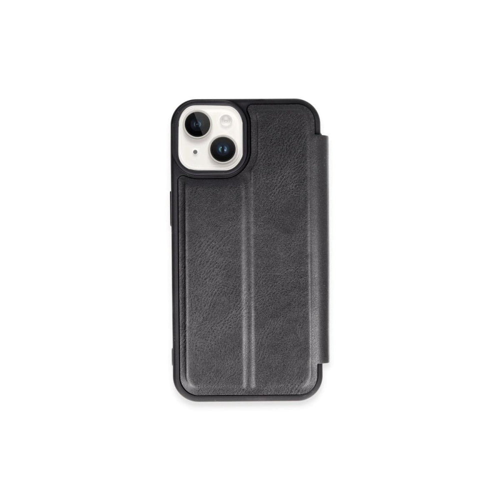 Apple İphone 15 Kılıf Flip Cover - Siyah